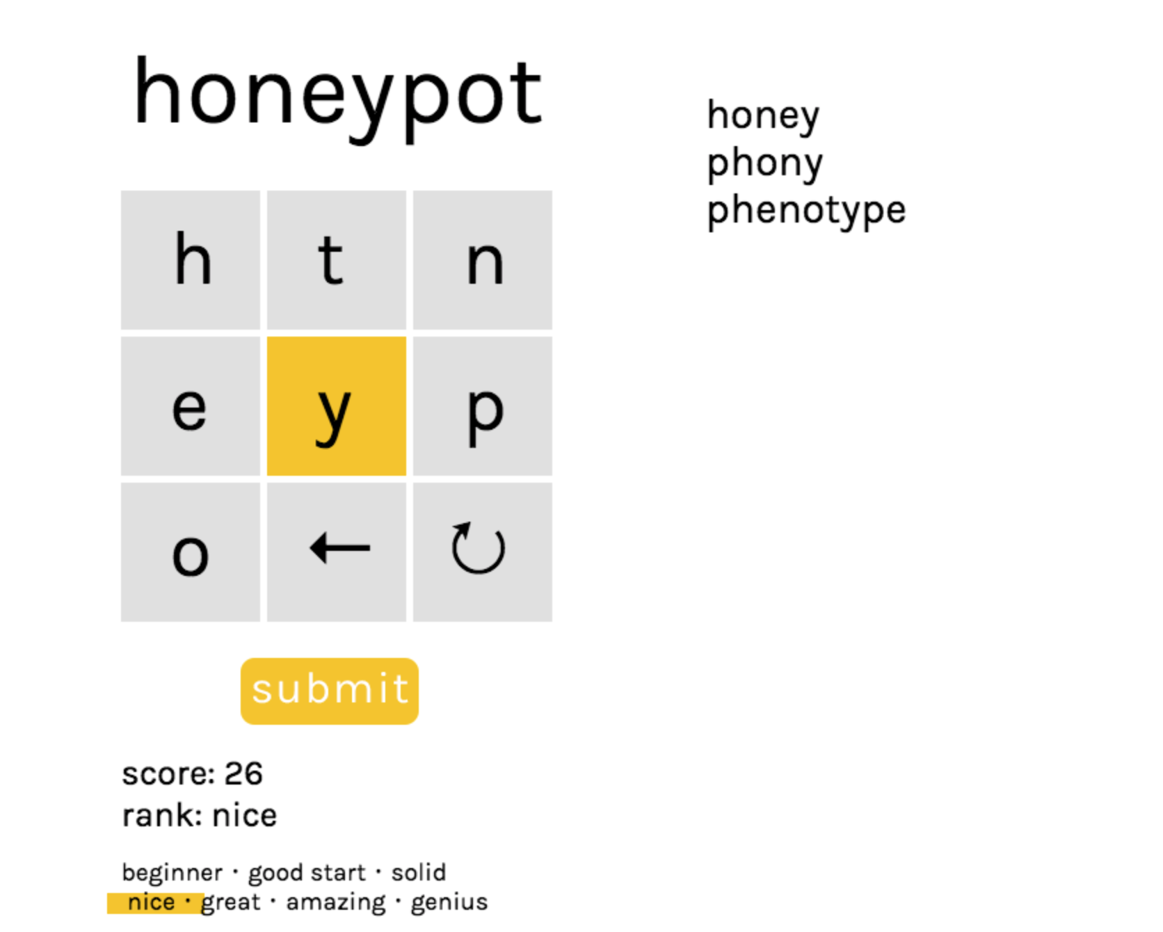 spelling cube